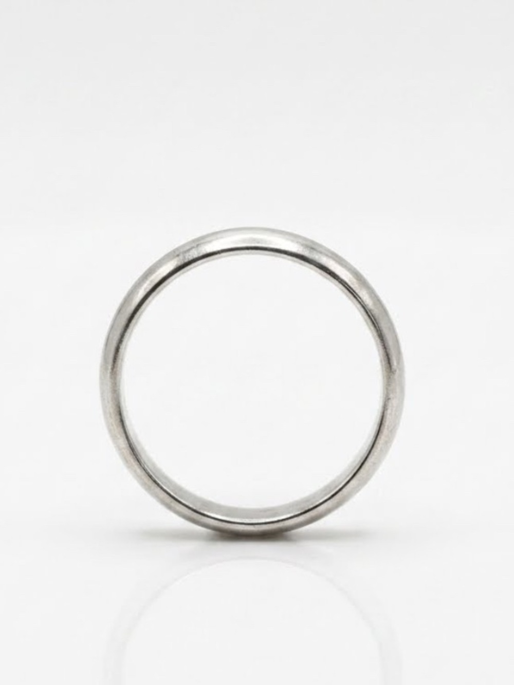 VTG Vargas Mfg Sterling Silver Wedding Band Ring Size 9.5 XRF Verified